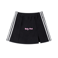 Rinky Dink Contrast Side Stripe Slit Skirt