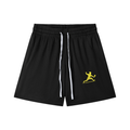 Mesh Drawstring Shorts