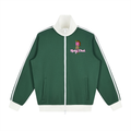 Rinky Dink Contrast Side Stripe Fleece Track Jacket