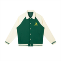 TPI Contrast Raglan Sleeve Baseball Jacket